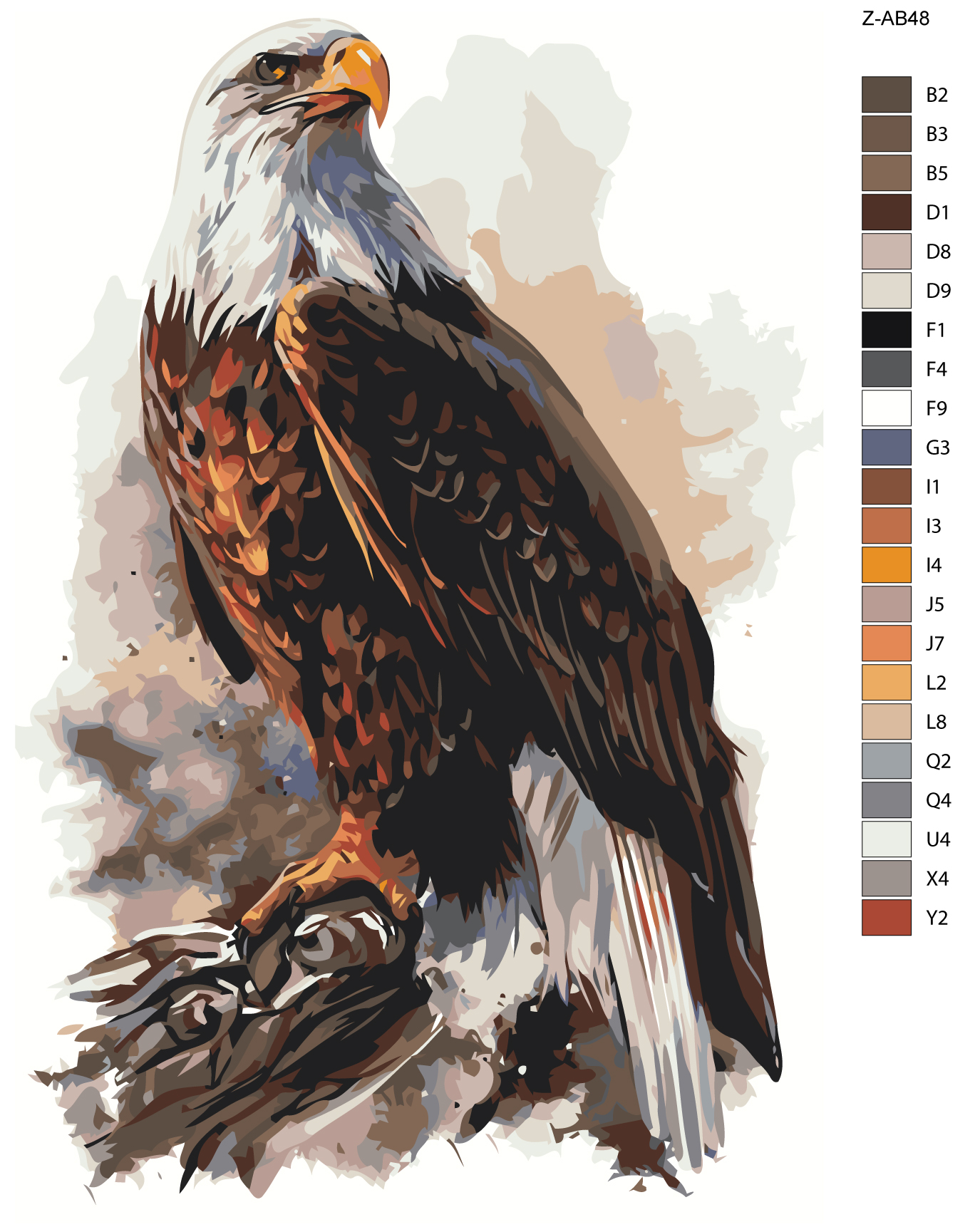 

Картина по номерам, Живопись по номерам, 80 x 120, Z-AB48, Z-AB48