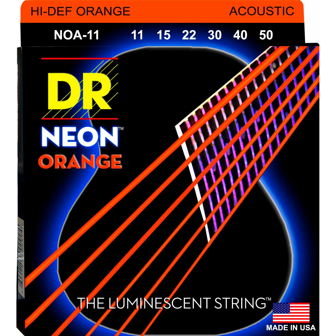 

Струны для акустической гитары DR String NOA-11, NOA-11