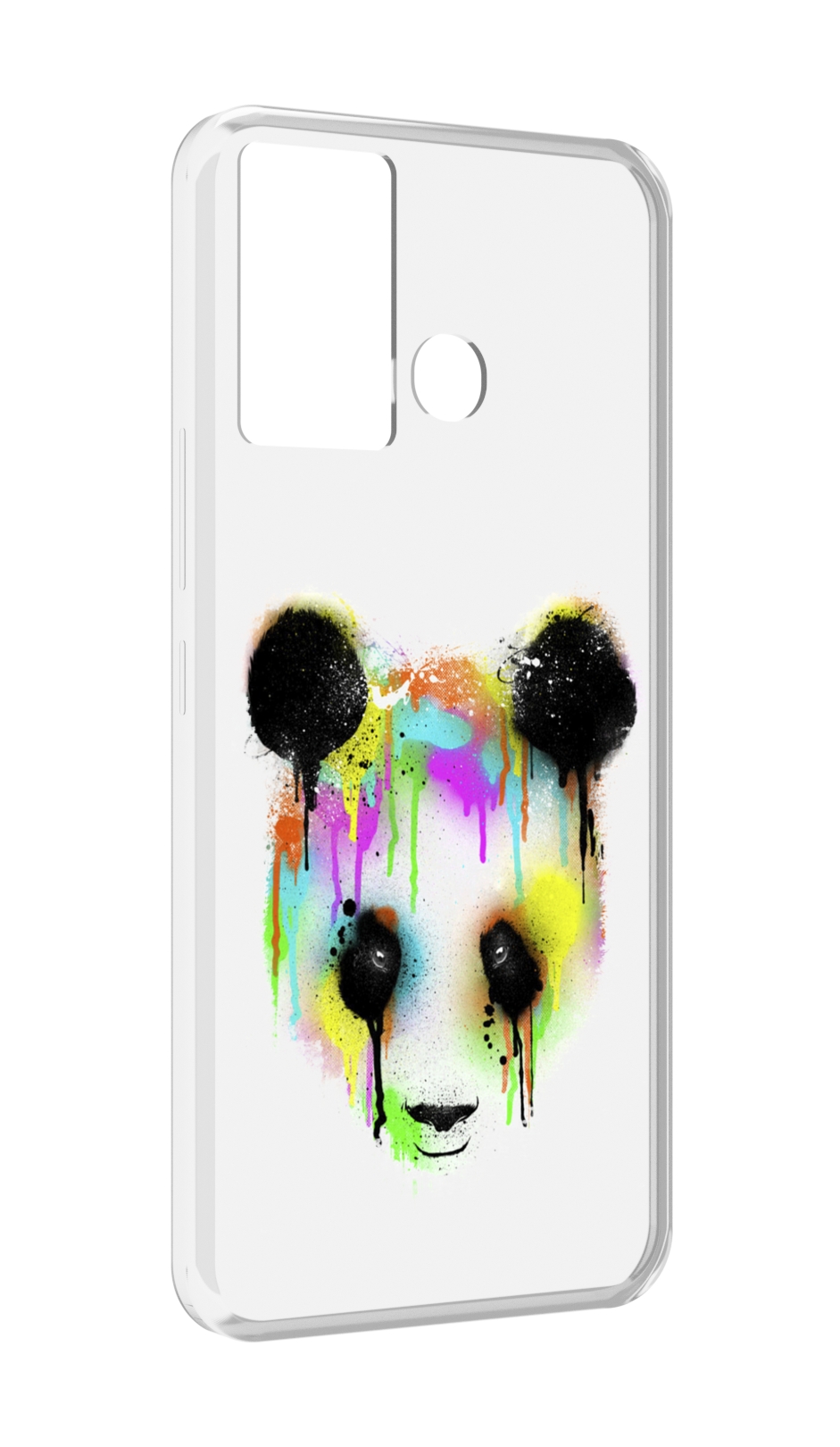 

Чехол MyPads Радужная панда для Infinix Hot 12 Play, Прозрачный, Tocco