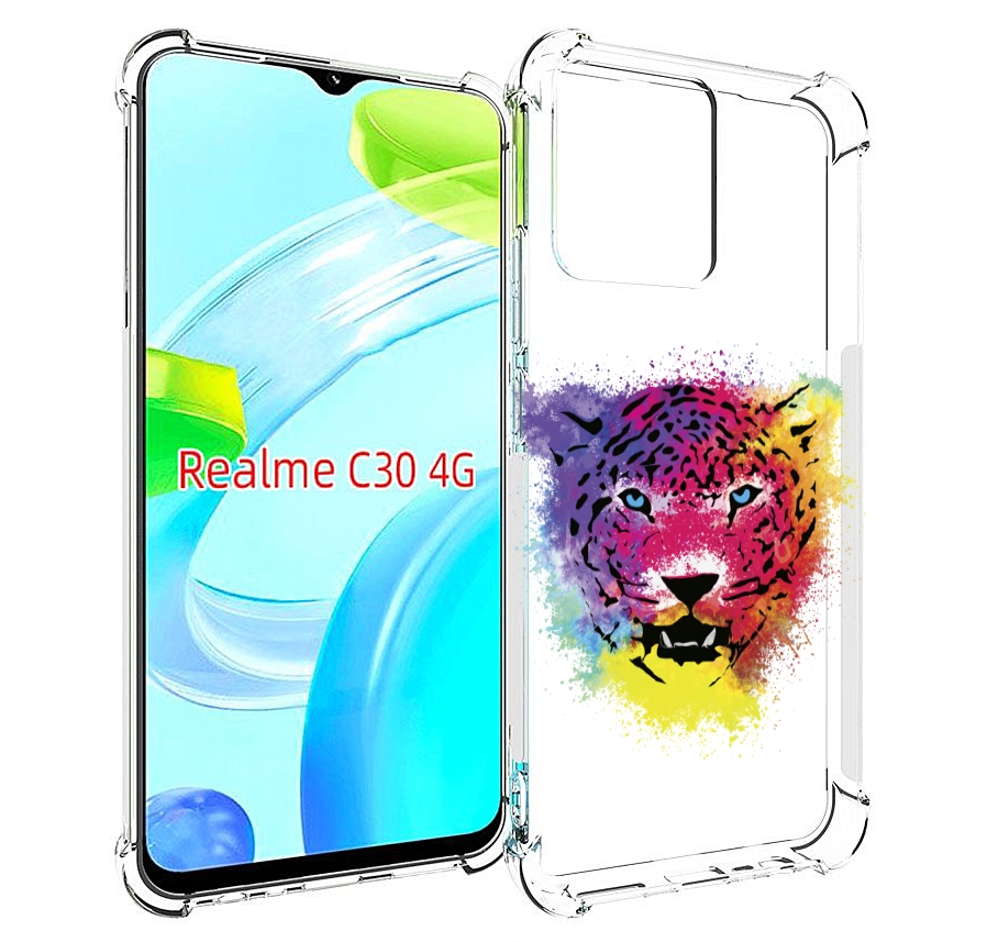 

Чехол MyPads Гепард для Realme C30 4G / Narzo 50i Prime, Прозрачный, Tocco