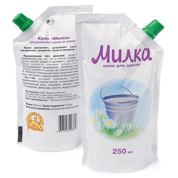 Препарат для кожи и шерсти Ваше хозяйство Милка для доения