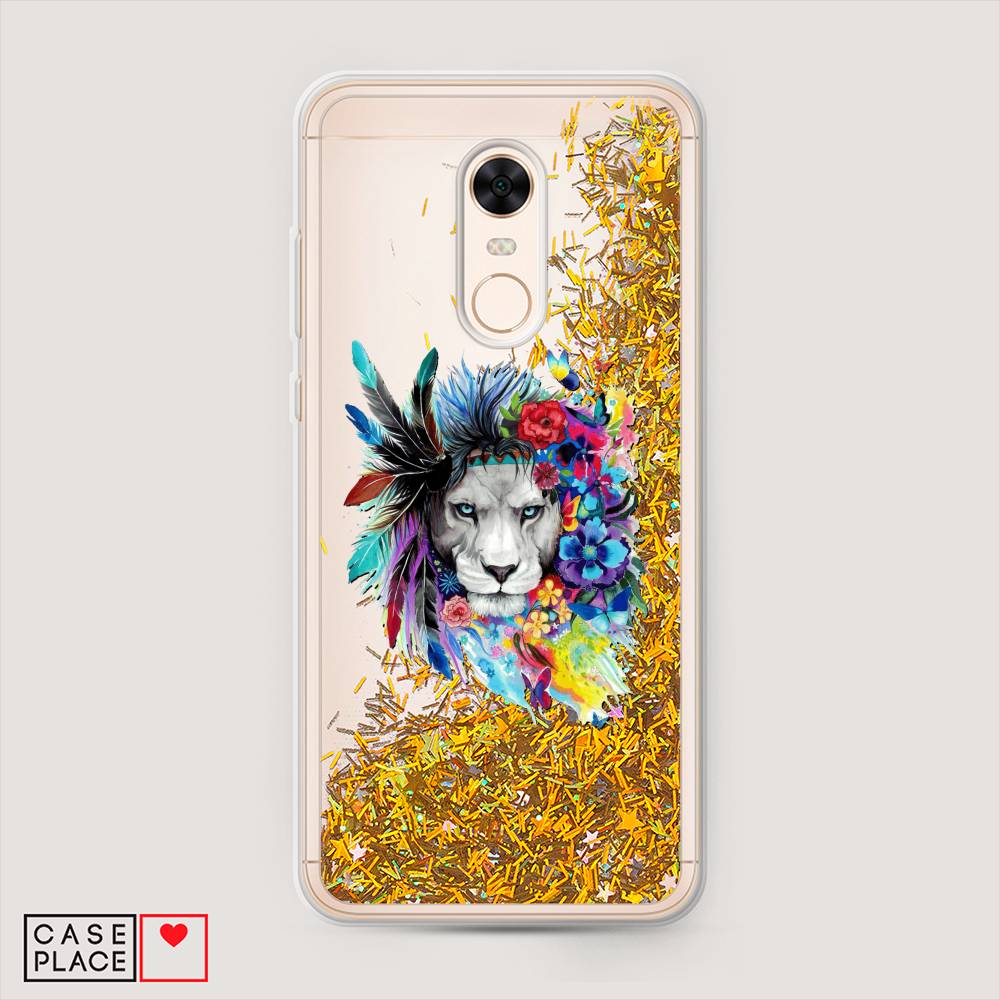 

Чехол Awog на Xiaomi Redmi 5 Plus "Гавайский лев", 33190-1