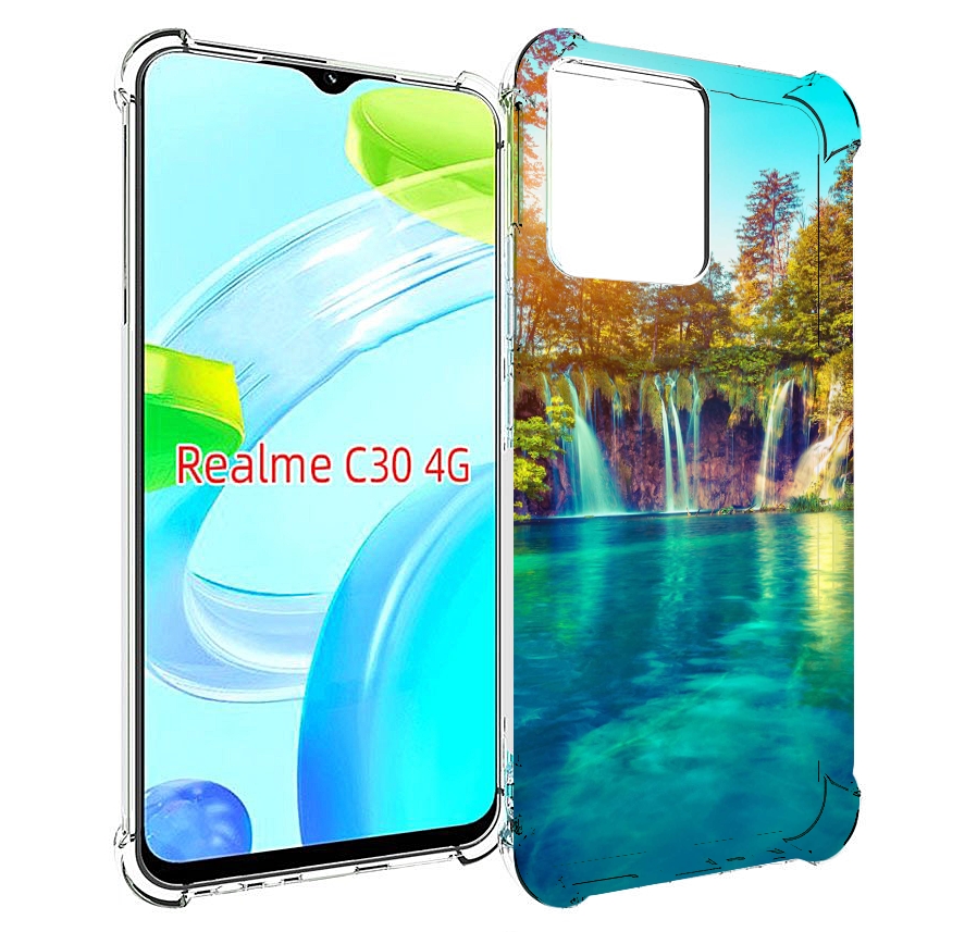 

Чехол MyPads Водапад-2 для Realme C30 4G / Narzo 50i Prime, Прозрачный, Tocco