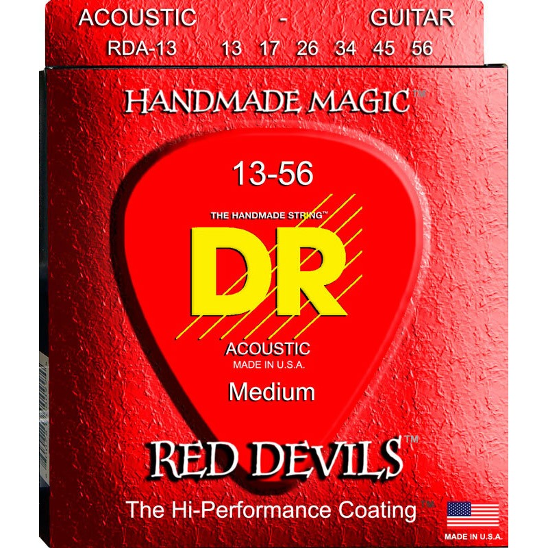 

Струны для акустической гитары DR String RDA-13, RDA-13