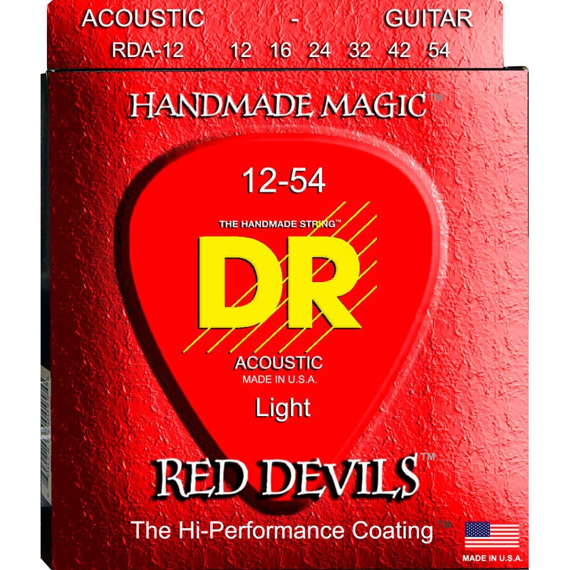 

Струны для акустической гитары DR String RDA-12, RDA-12