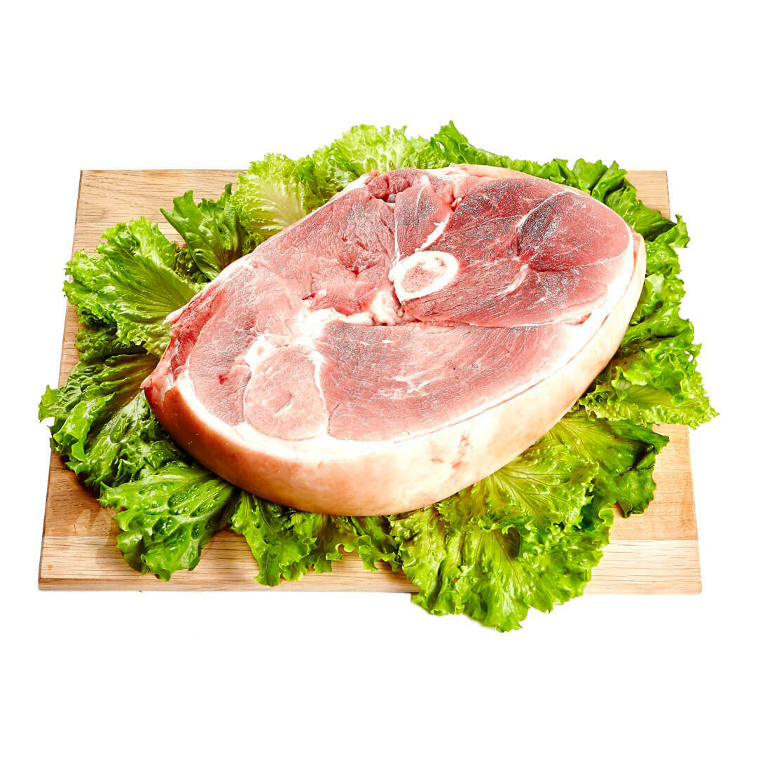 Тазобедренный отруб свиной на кости Великолукский мясокомбинат охлажденный