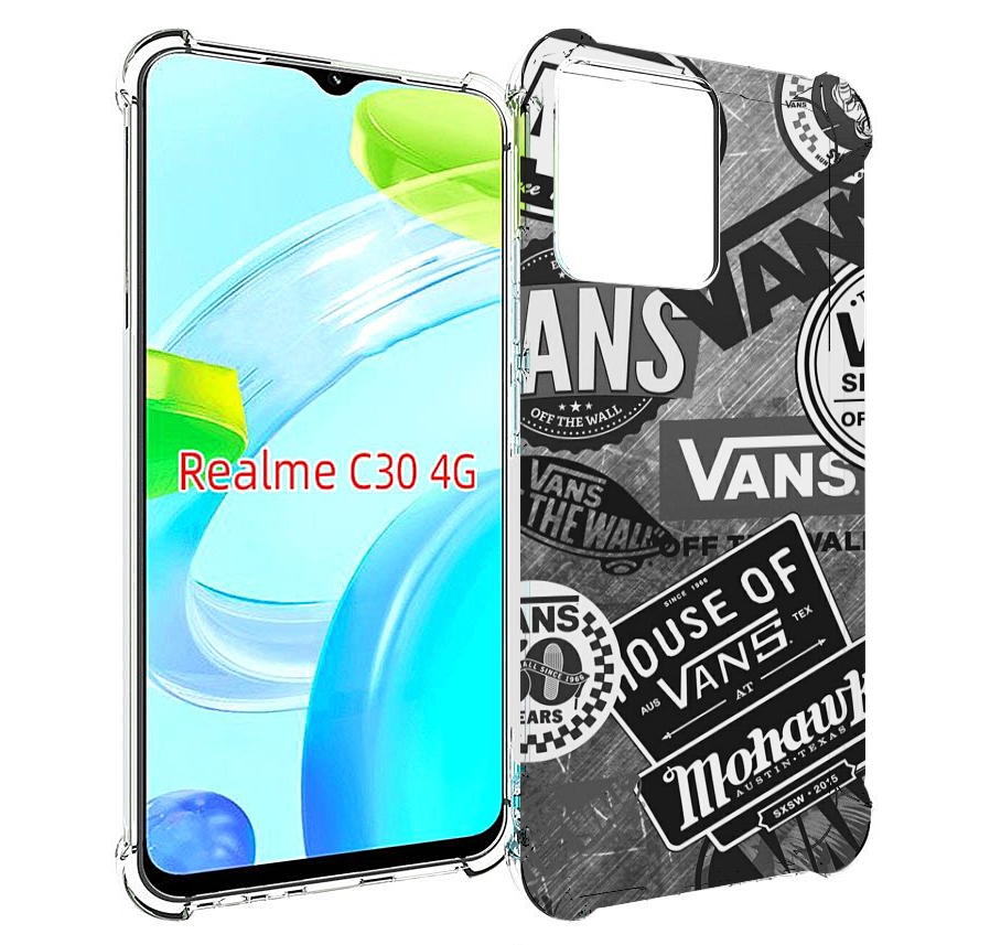 

Чехол MyPads Ванс-постер для Realme C30 4G / Narzo 50i Prime, Прозрачный, Tocco