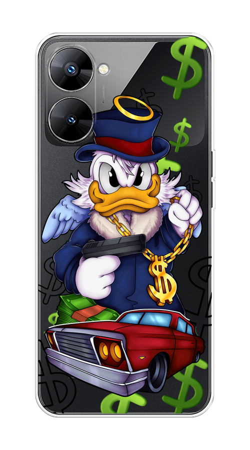 

Чехол на Realme V30 5G/V30T 5G "Scrooge McDuck with a Gold Chain", Красный;синий;белый, 2513550-6