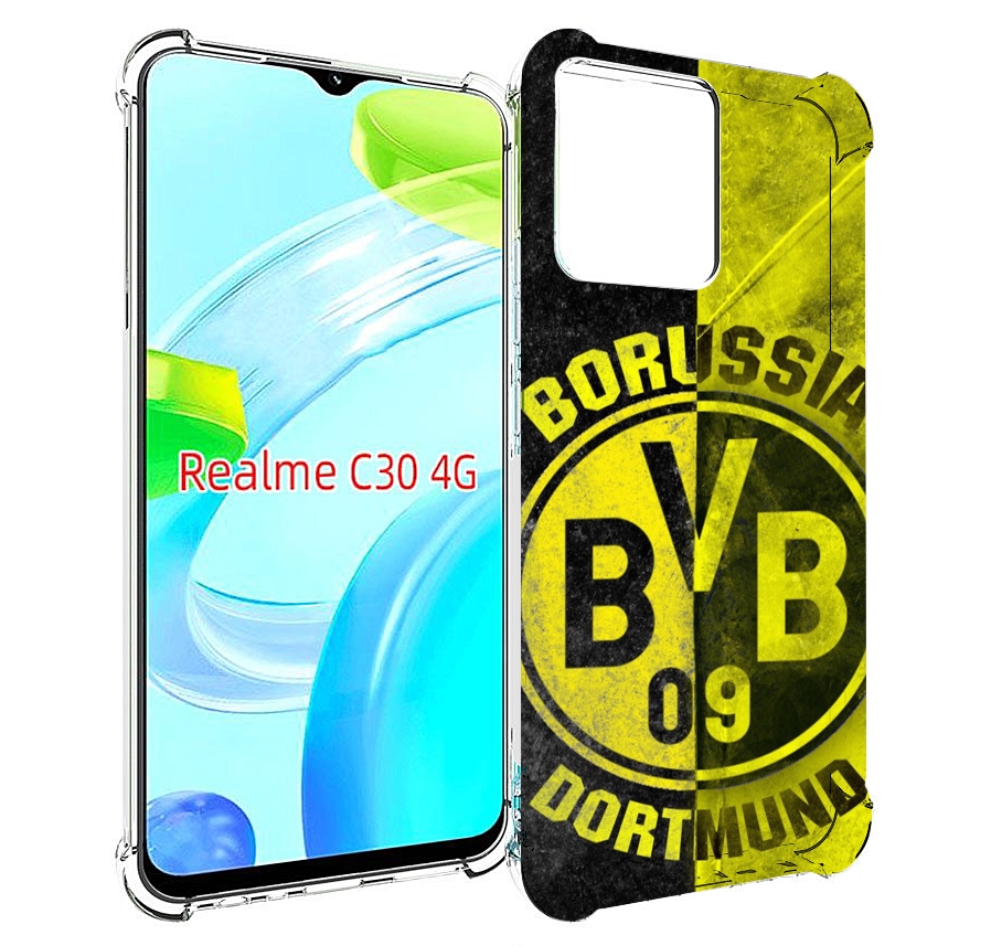 

Чехол MyPads Боруссия мужской для Realme C30 4G / Narzo 50i Prime, Прозрачный, Tocco