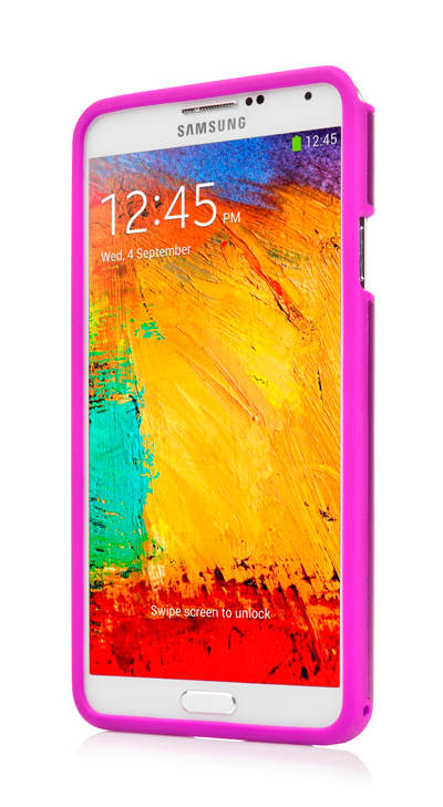 Металлический чехол CAPDASE Alumor Jacket для Samsung Galaxy Note 3 SM-N900 - сиреневый