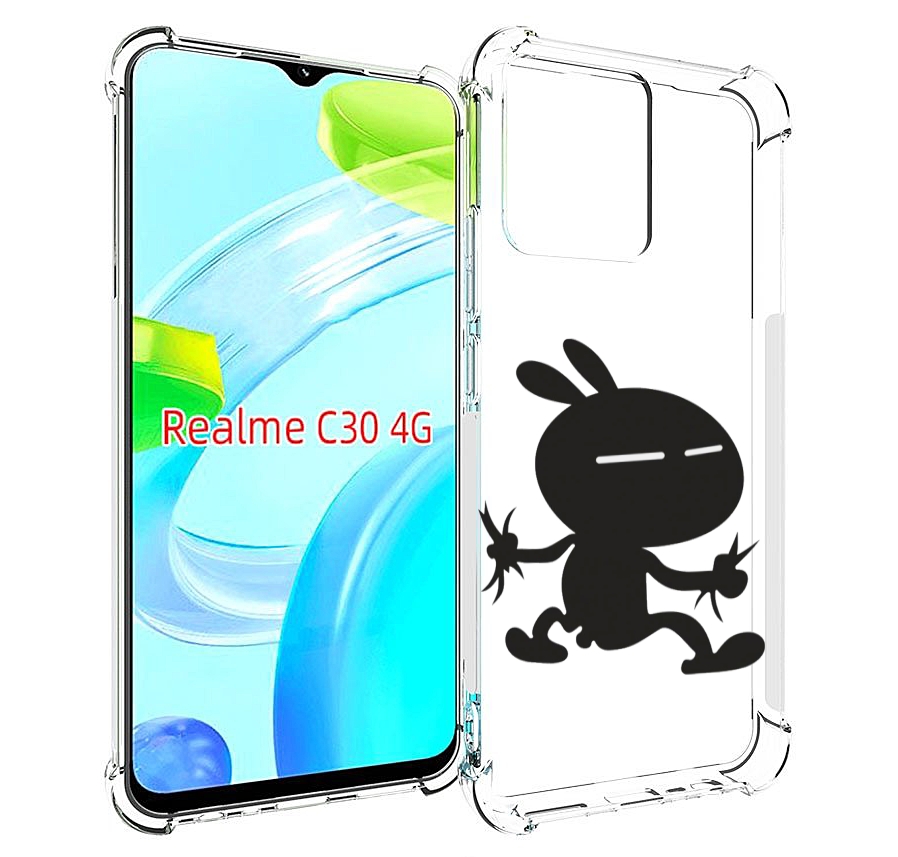 

Чехол MyPads Боец для Realme C30 4G / Narzo 50i Prime, Прозрачный, Tocco