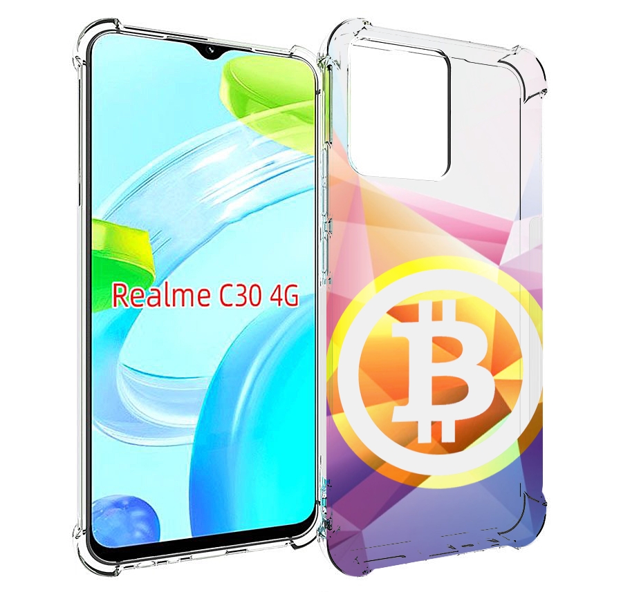 

Чехол MyPads Биткоин для Realme C30 4G / Narzo 50i Prime, Прозрачный, Tocco