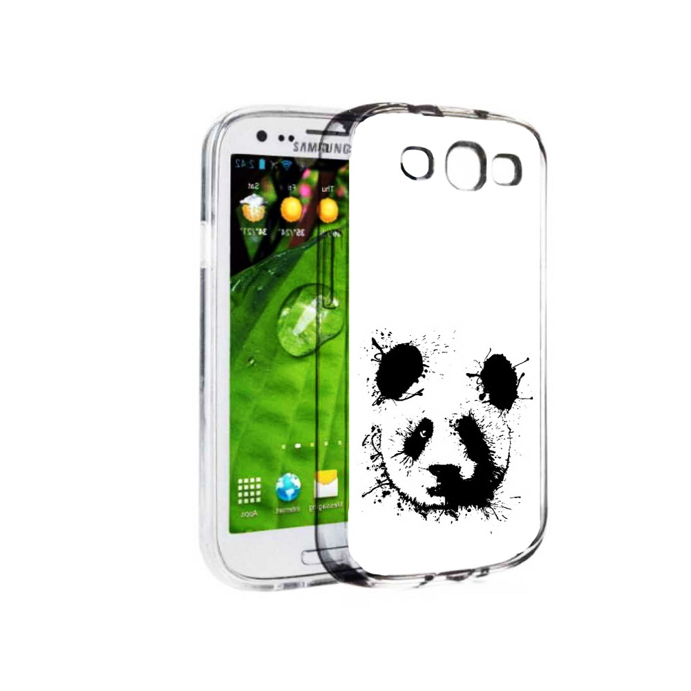 

Чехол MyPads Tocco для Samsung Galaxy S3 клякса-панда (PT123108.507.389), Прозрачный, Tocco