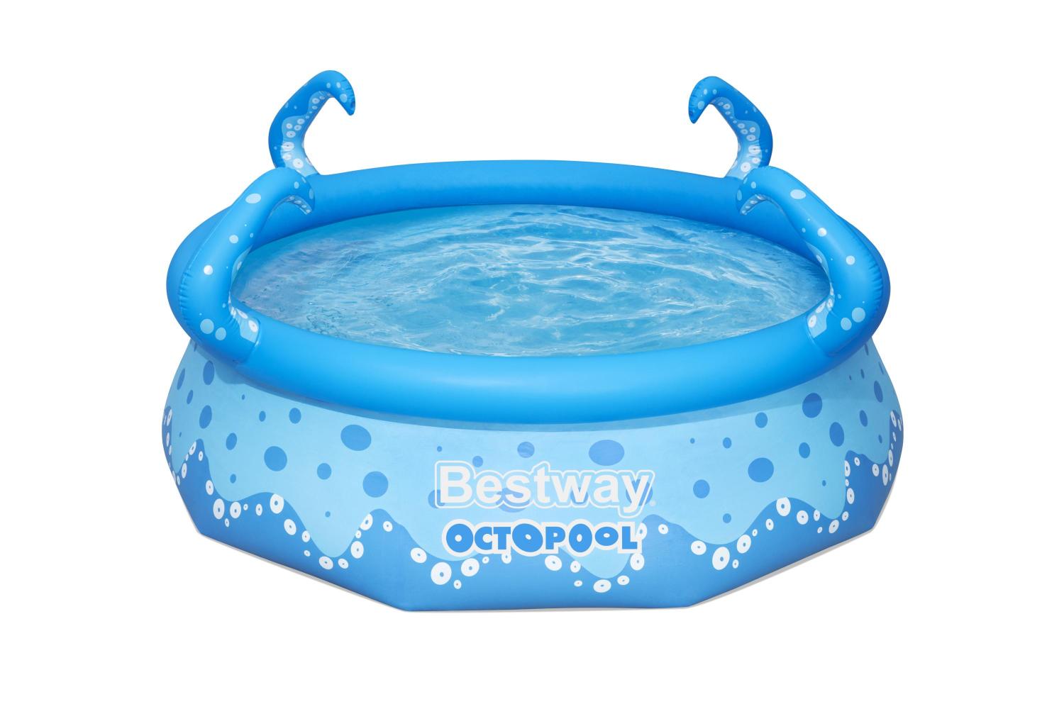 фото Бассейн надувной bestway my first pool осьминог 274 x 274 x 76 см 3153 л