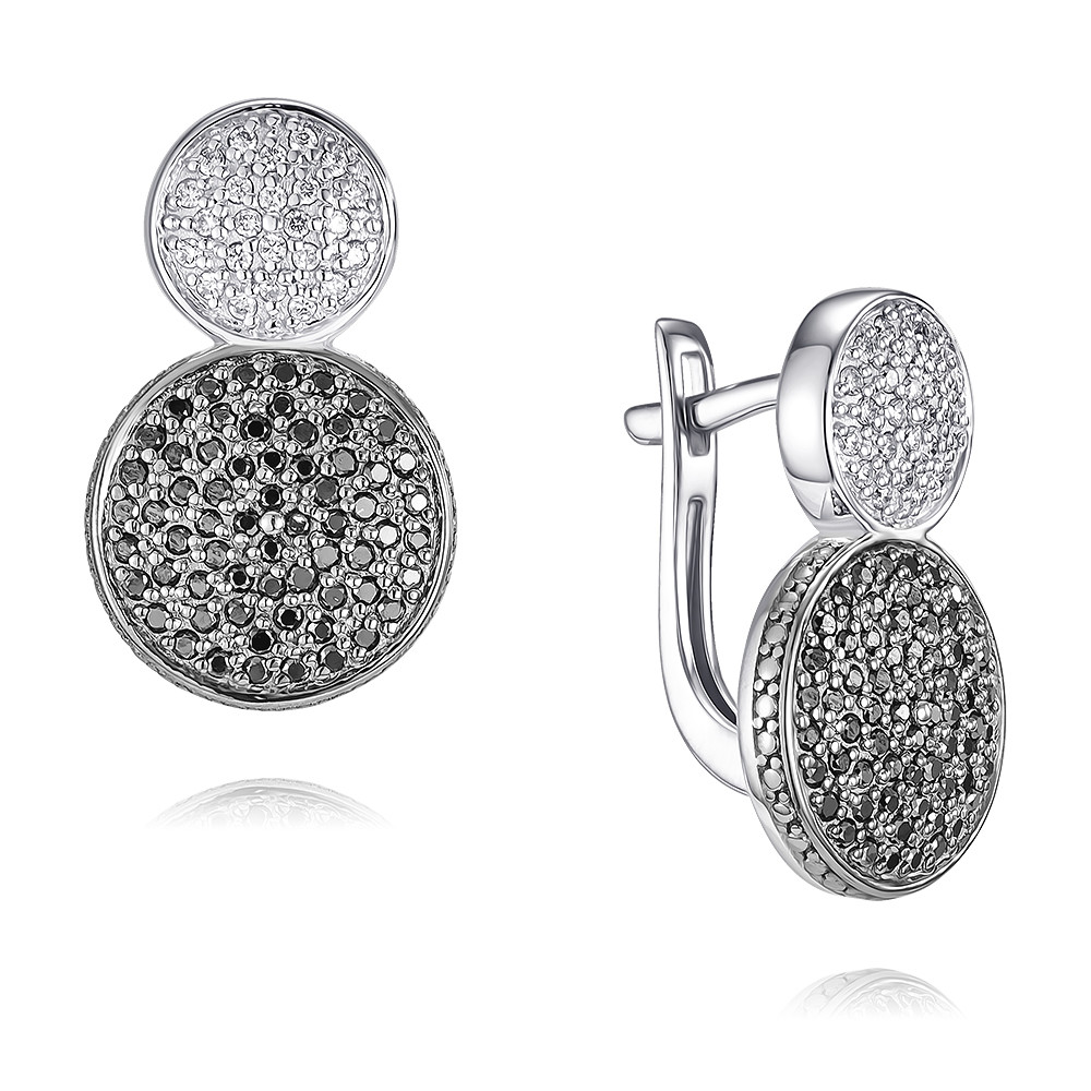 

Серьги из белого золота с бриллиантом ADAMAS 24040194/02-А51ДЧ-421, 24040194/02-А51ДЧ-421