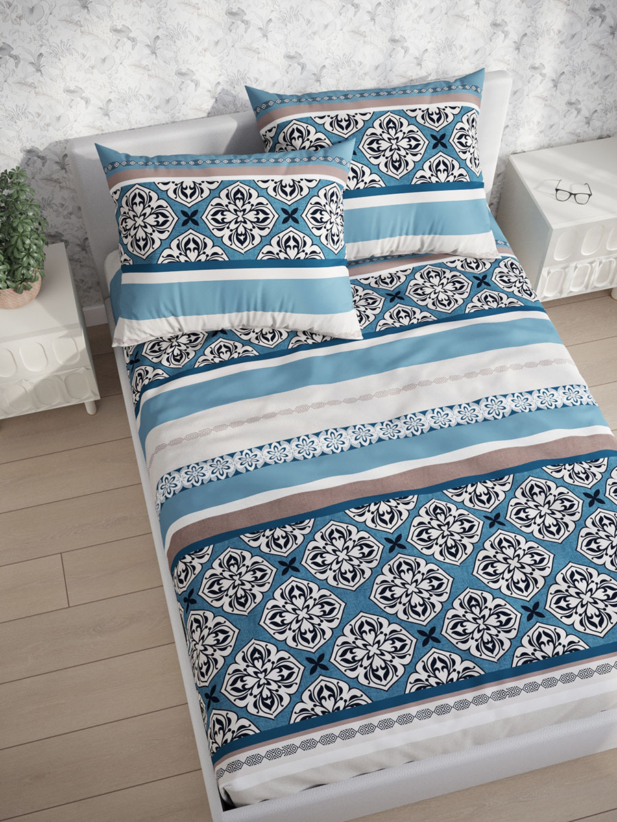 

Простынь на резинке Simple House Motivo 140х200 см