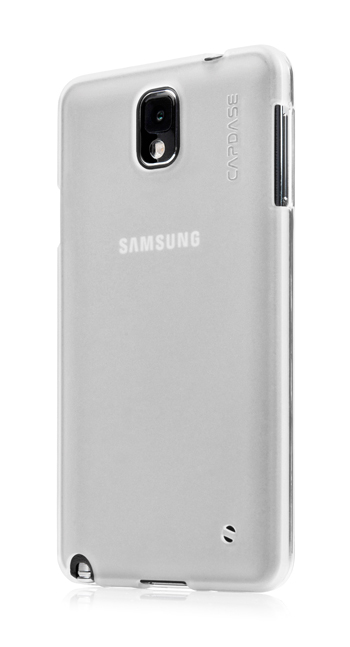 Силиконовый чехол Capdase Soft Jacket Xpose для Samsung Galaxy Note 3 SM-N900 - белый
