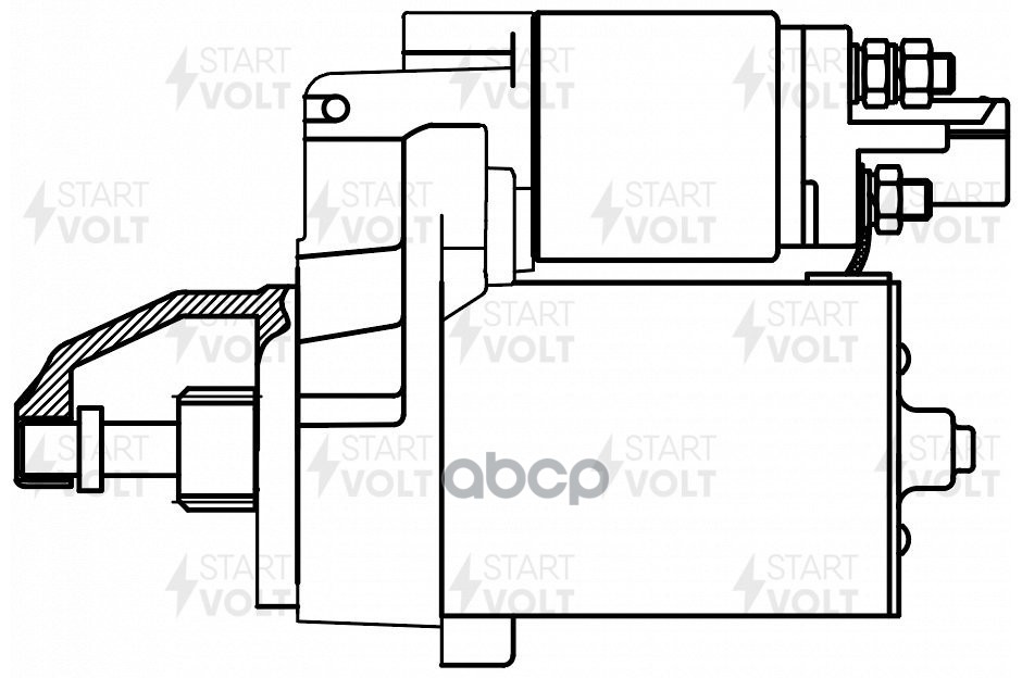 

Стартер для а/м VAG A6 (04-) 2.4i 1,2кВт (LSt 1857)