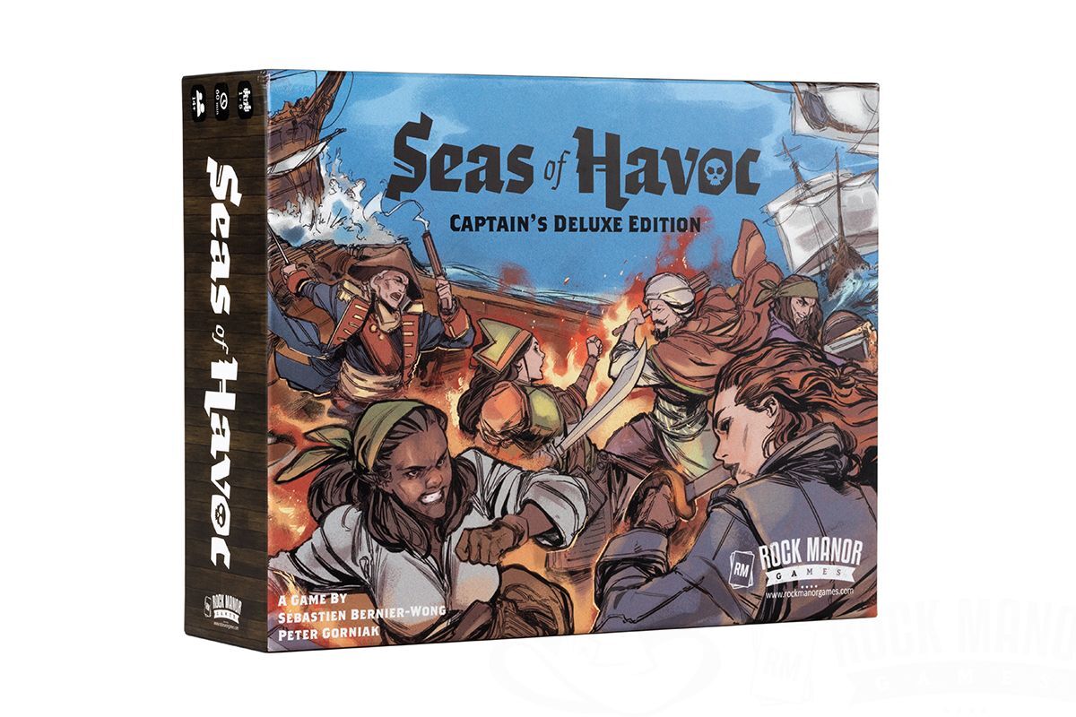 

Настольная игра Rock Manor Games Seas of Havoc Sea Monster Combined Edition, RMA060KS