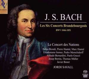 BACH: LES SIX CONCERTS BRANDEBOURGEOIS BWV 1046-1051