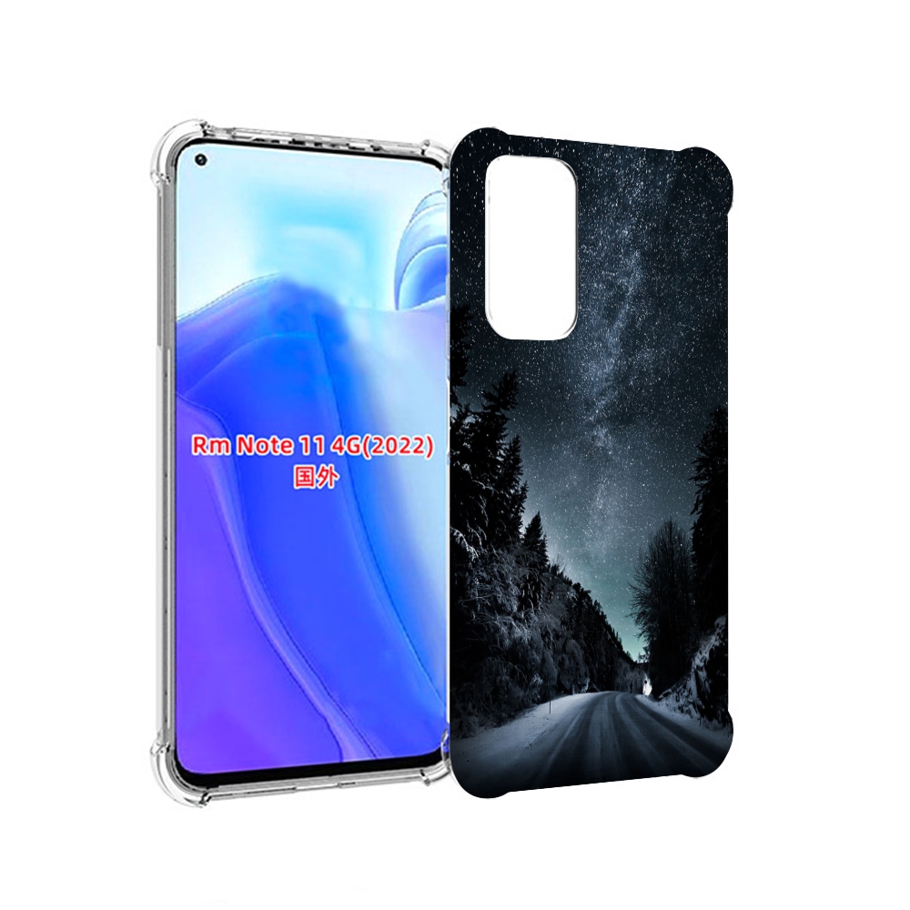 

Чехол MyPads Ночной-лес для Xiaomi Redmi Note 11 4G ( Глобальная версия ), Tocco