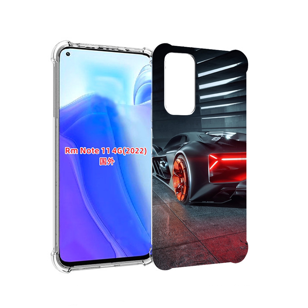 

Чехол MyPads Ночной-город мужской для Xiaomi Redmi Note 11 4G ( Глобальная версия ), Tocco