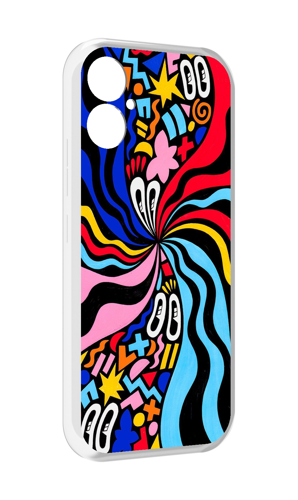 

Чехол MyPads волнистая-абстракция для Tecno Spark 9 Pro \ Spark 9T, Прозрачный, Tocco