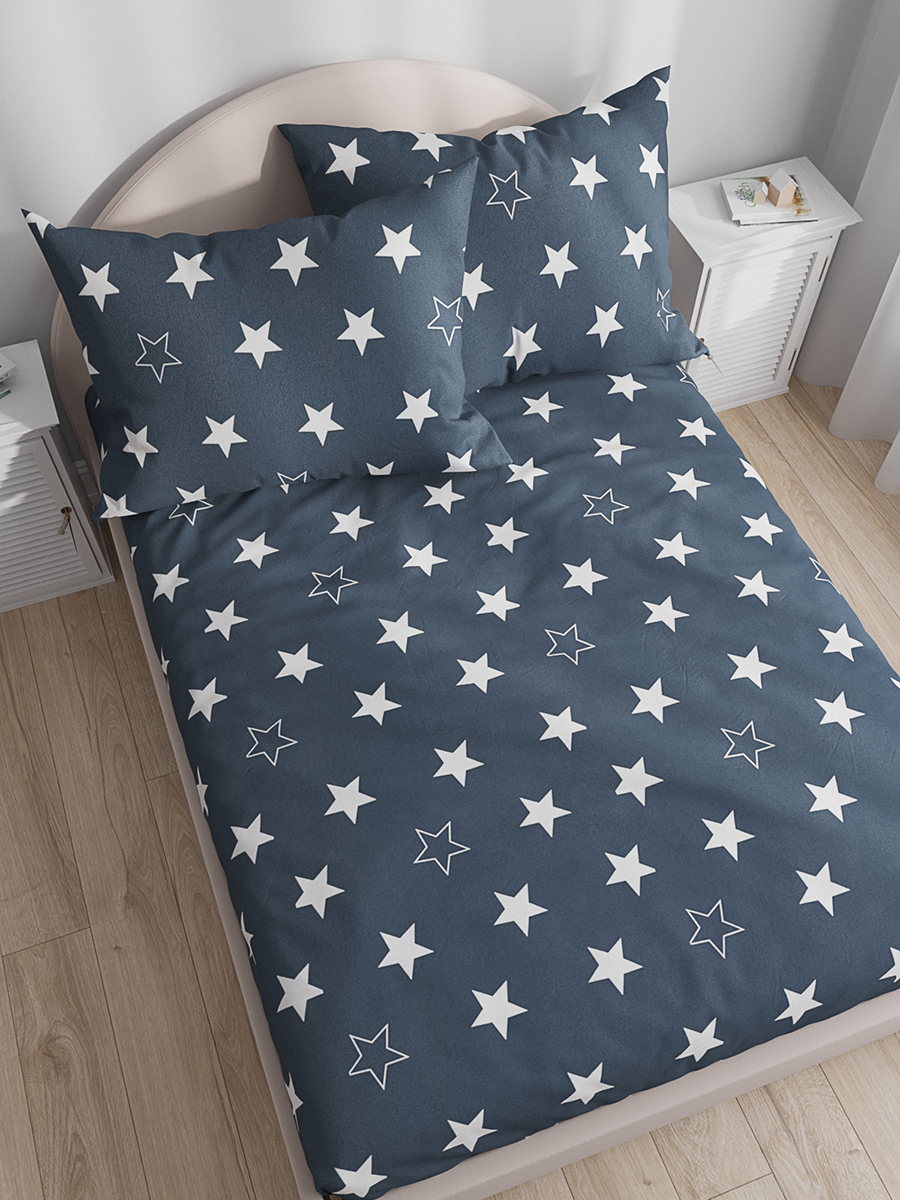 

Простынь на резинке Simple House Steloj 160х200 см