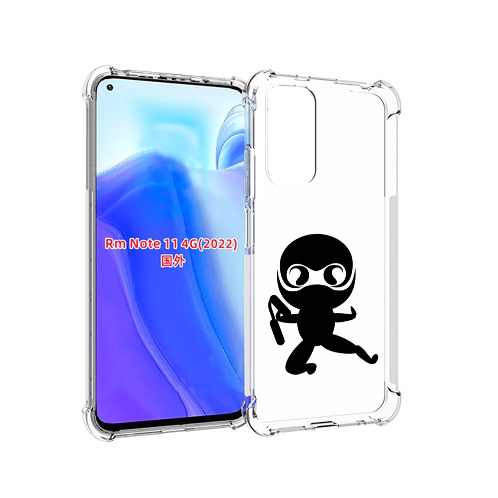 

Чехол MyPads Ниндзя для Xiaomi Redmi Note 11 4G ( Глобальная версия ), Tocco