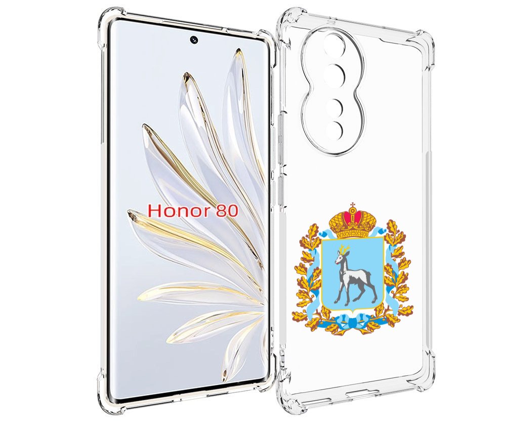 

Чехол MyPads герб-самарская-область для Honor 80, Прозрачный, Tocco