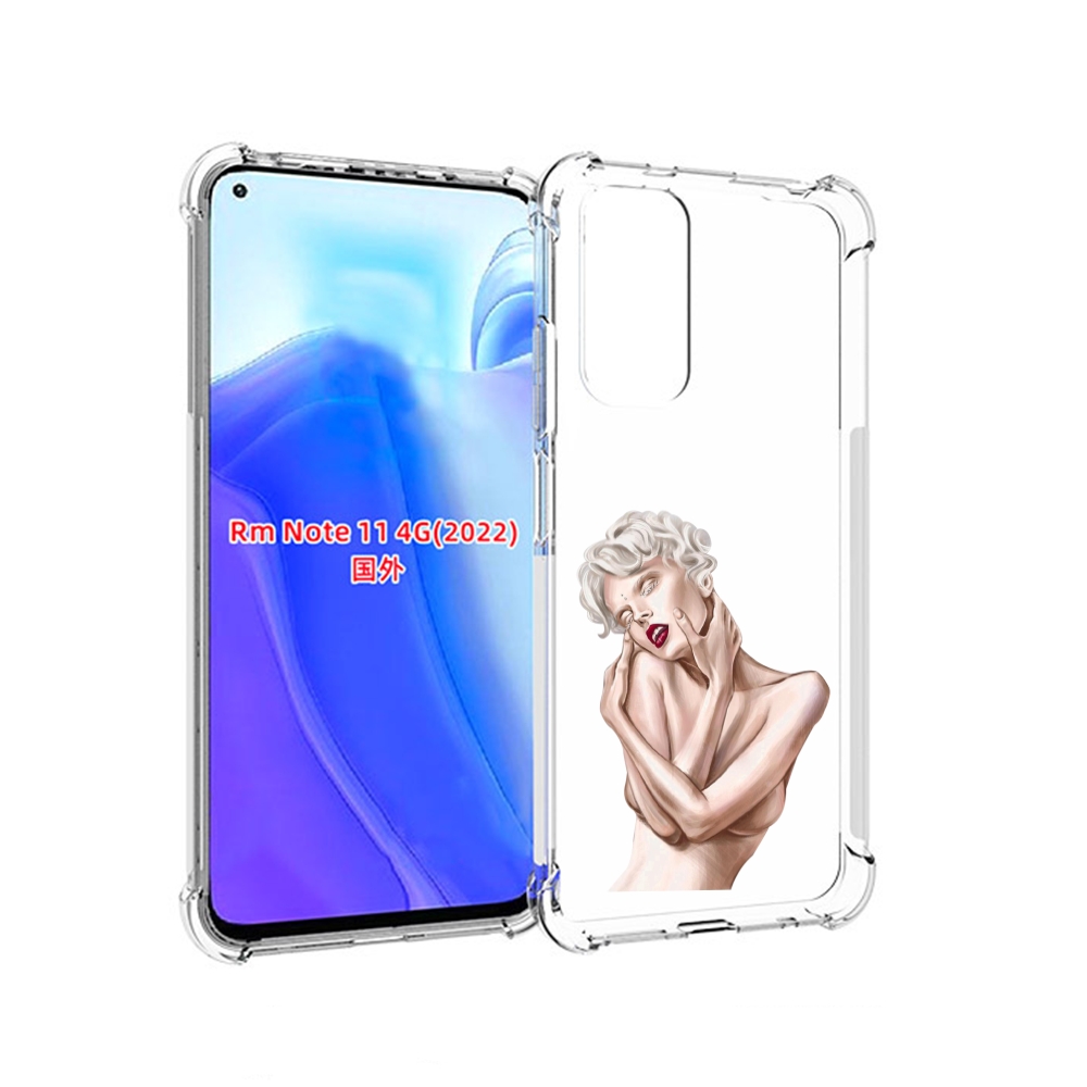 

Чехол MyPads Мигера женский для Xiaomi Redmi Note 11 4G ( Глобальная версия ), Tocco