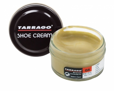 Крем банка для гладкой кожи SHOE Cream, СТЕКЛО, 50 мл. TCT31-004 TARRAGO бежевый