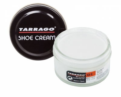 фото Крем банка для гладкой кожи shoe cream, стекло, 50 мл. tct31-001 tarrago