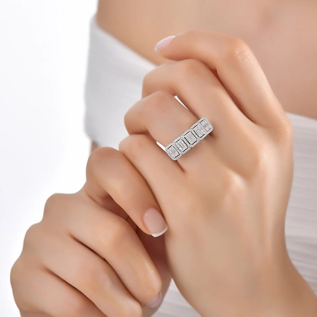 

Кольцо из золота р. 18 MOSTAR JEWELLERY AQ00117-YZ, бриллиант, AQ00117-YZ