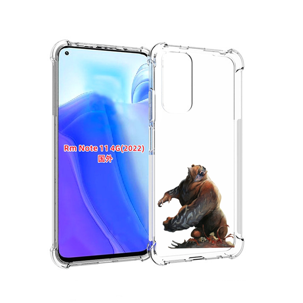 

Чехол MyPads Медведь-жестокий для Xiaomi Redmi Note 11 4G ( Глобальная версия ), Tocco