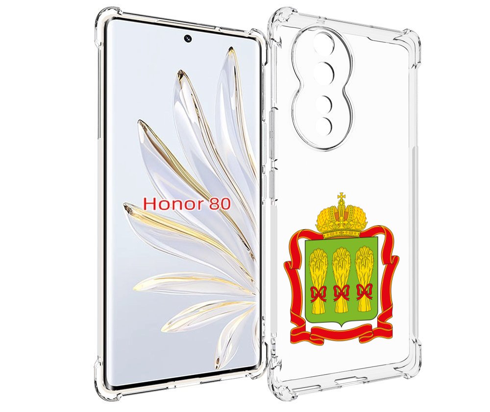 

Чехол MyPads герб-пензенская-область для Honor 80, Прозрачный, Tocco