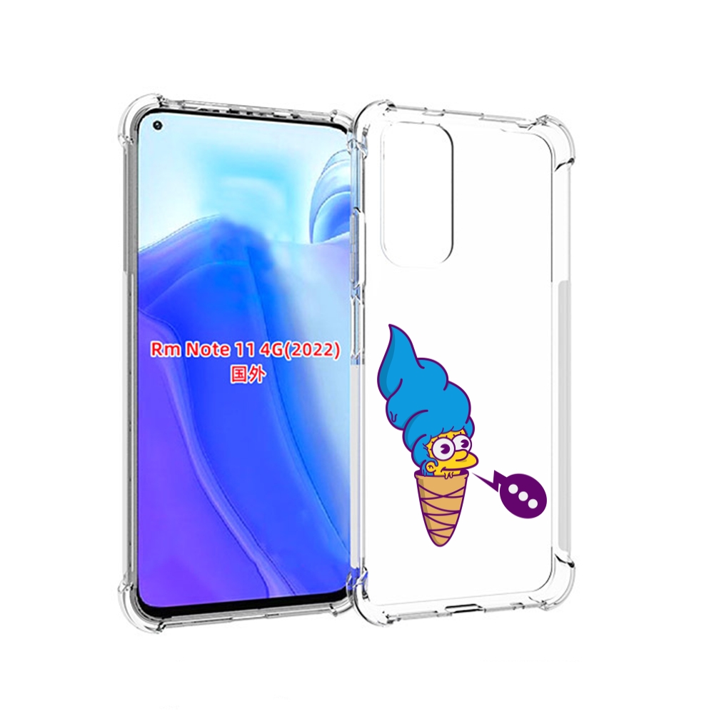 

Чехол MyPads Мардж-рожок для Xiaomi Redmi Note 11 4G ( Глобальная версия ), Tocco