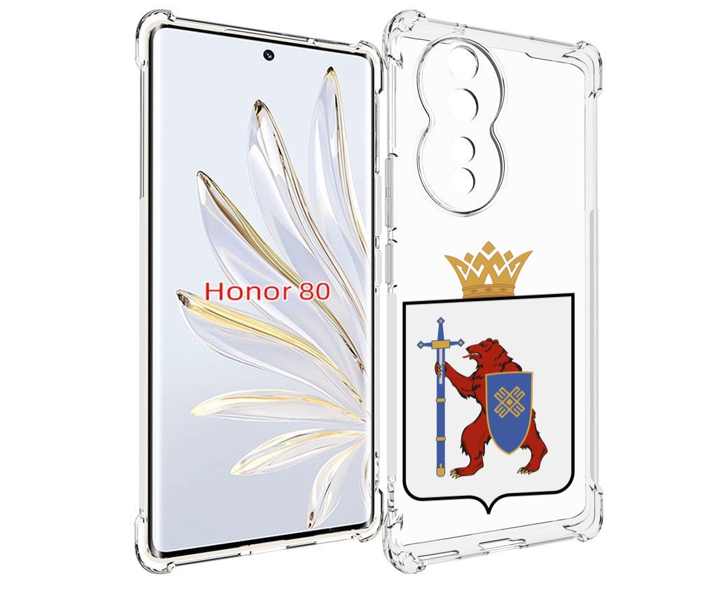 

Чехол MyPads герб-марии-эл-иошкар-ола для Honor 80, Прозрачный, Tocco