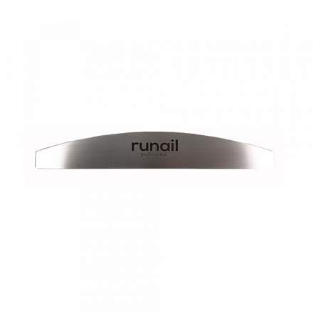 Пилка-основа RuNail «Полукруг» металлическая zinger металлическая основа пилка прямая для сменных файлов