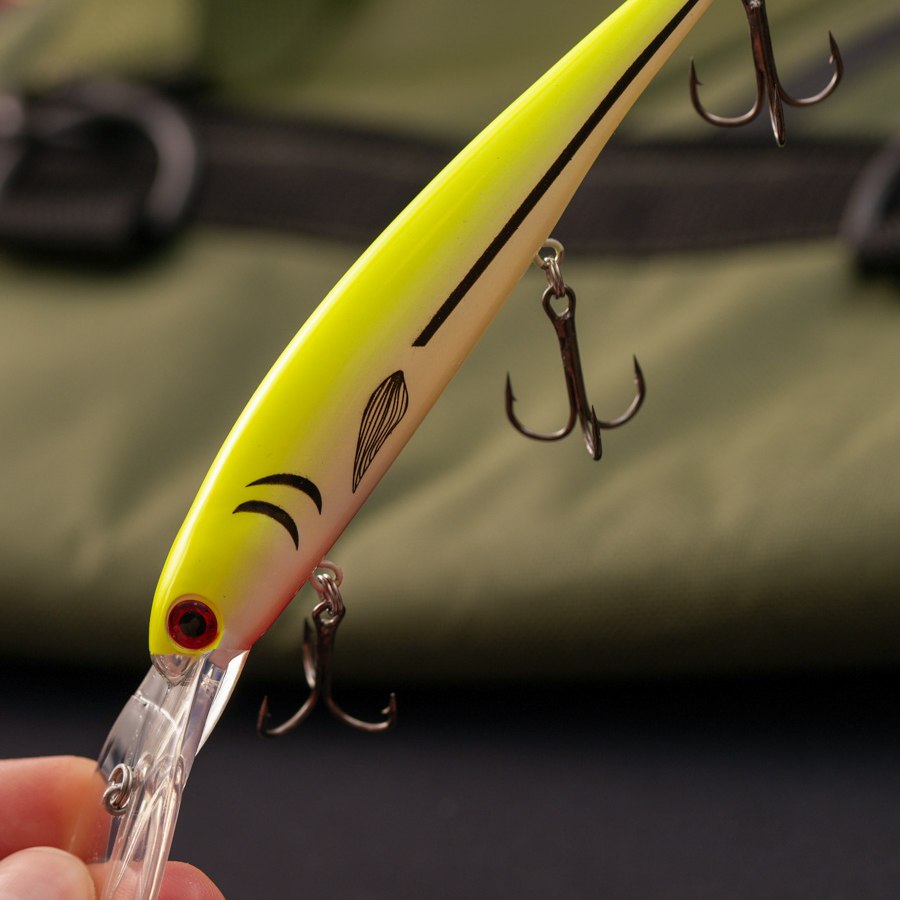 

Воблер Bambucho с лопастью, Deep Walleye, заглубление 7 м - 9 м, 160 мм, 19 г., deep436, Разноцветный, Deep Walleye