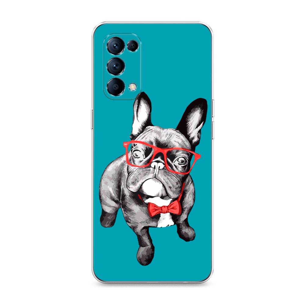 

Чехол для Oppo Reno 5 "Французский бульдог", 255250-1