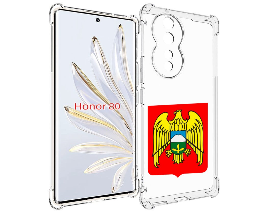 

Чехол MyPads герб-кабардино-балкария-нальчик для Honor 80, Прозрачный, Tocco
