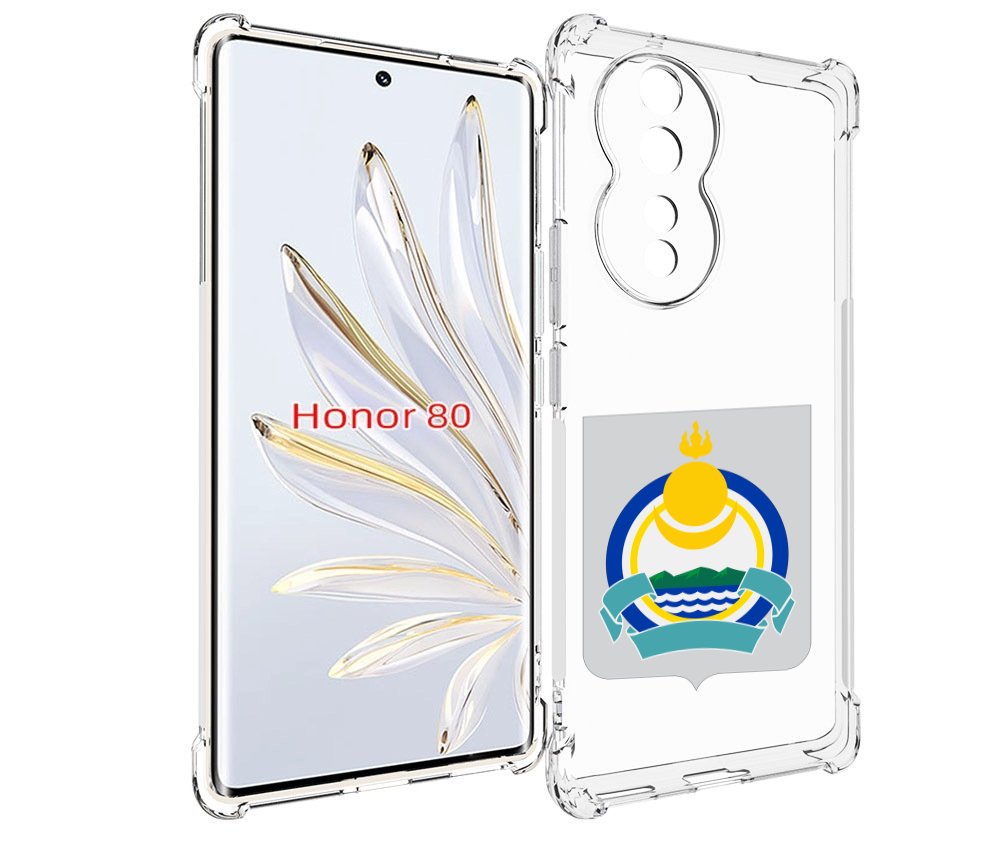 

Чехол MyPads герб-бурятия для Honor 80, Прозрачный, Tocco