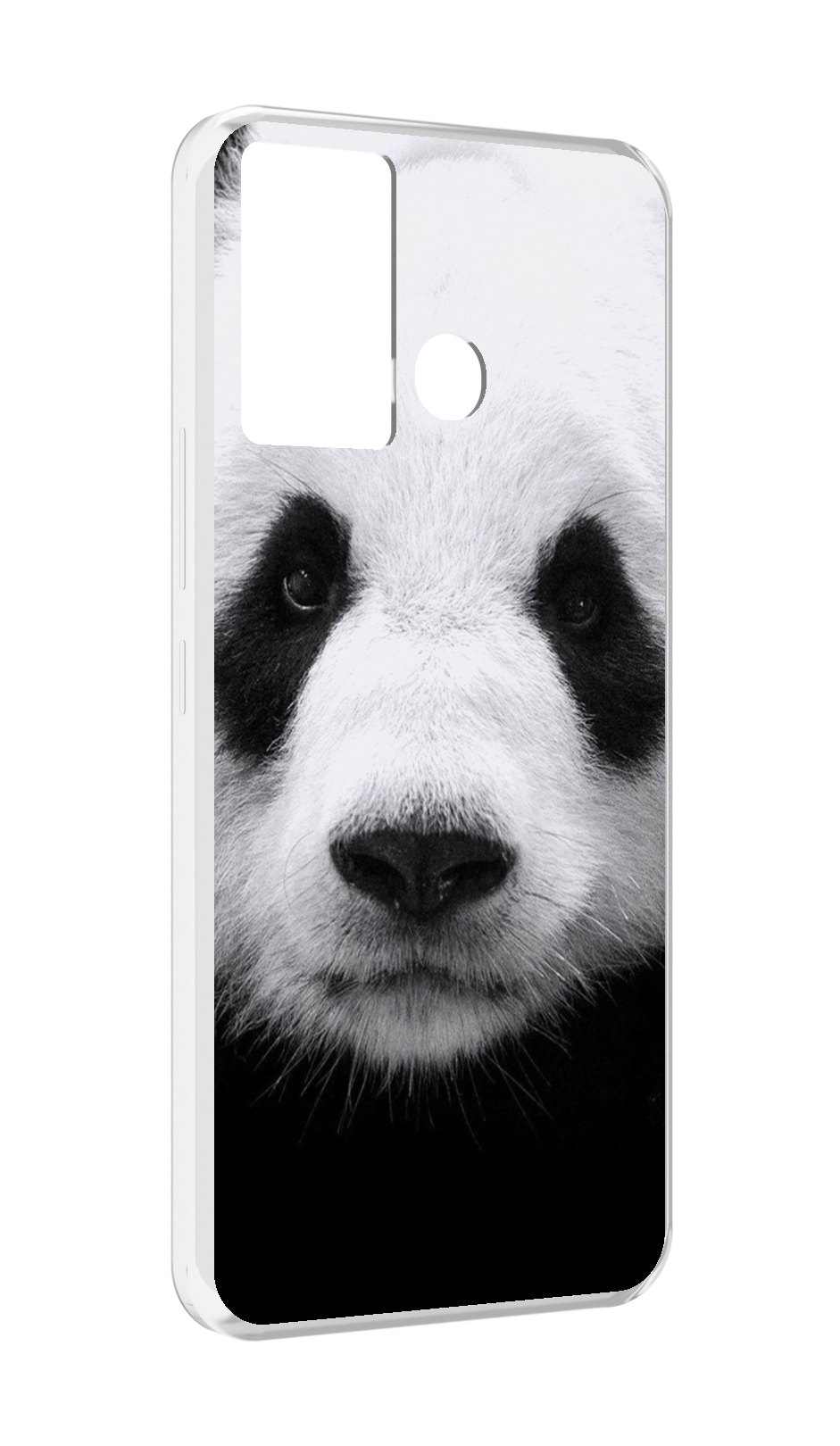 

Чехол MyPads Панда-портрет для Infinix Hot 12 Play, Прозрачный, Tocco