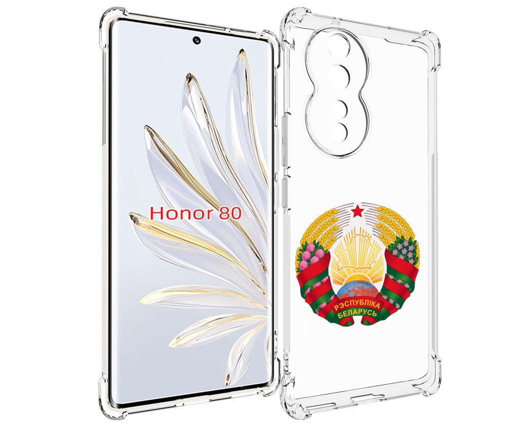 

Чехол MyPads герб-беларуси для Honor 80, Прозрачный, Tocco
