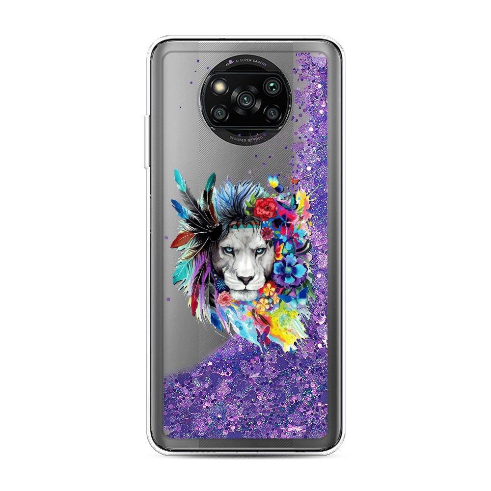 

Чехол Awog на Poco X3/X3 Pro "Гавайский лев", Разноцветный, 310692-1