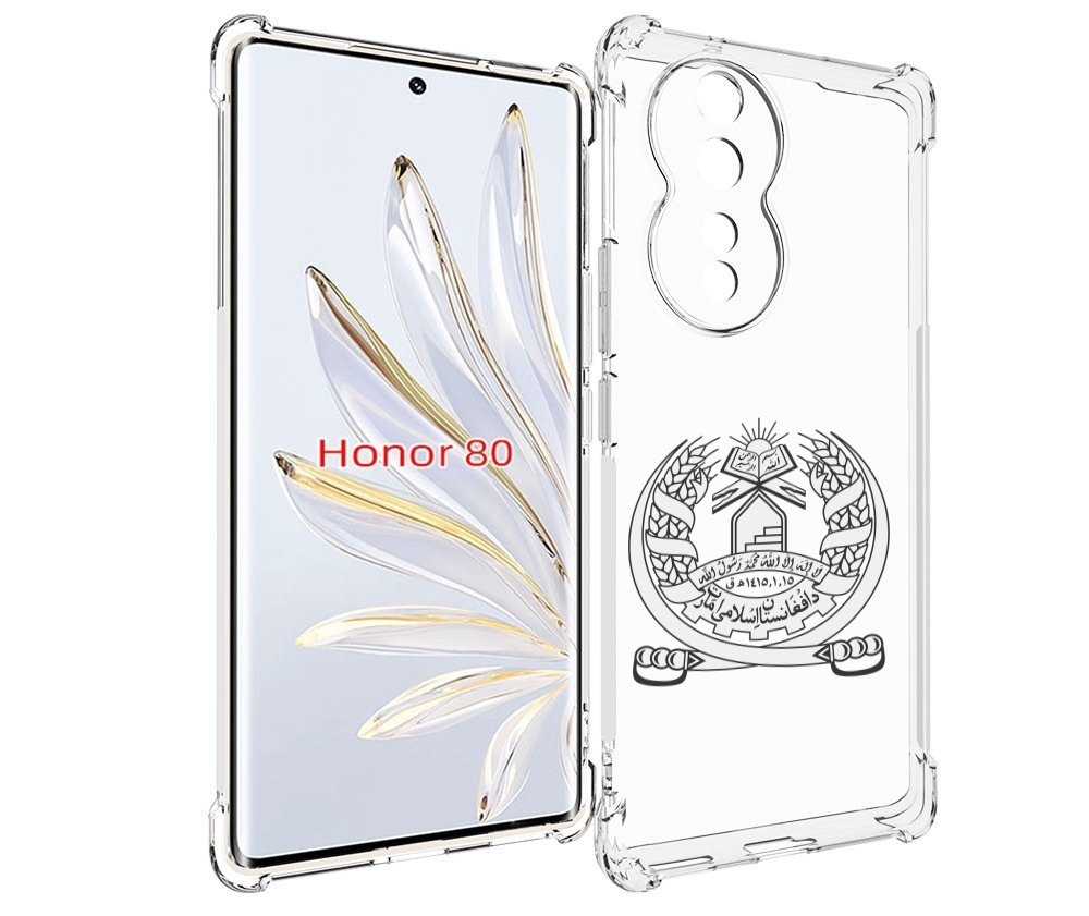 

Чехол MyPads герб-афганистан для Honor 80, Прозрачный, Tocco