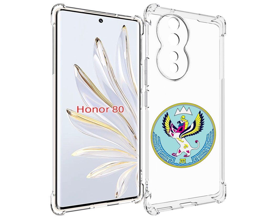 

Чехол MyPads герб-алтаи-горно-алтаиск для Honor 80, Прозрачный, Tocco