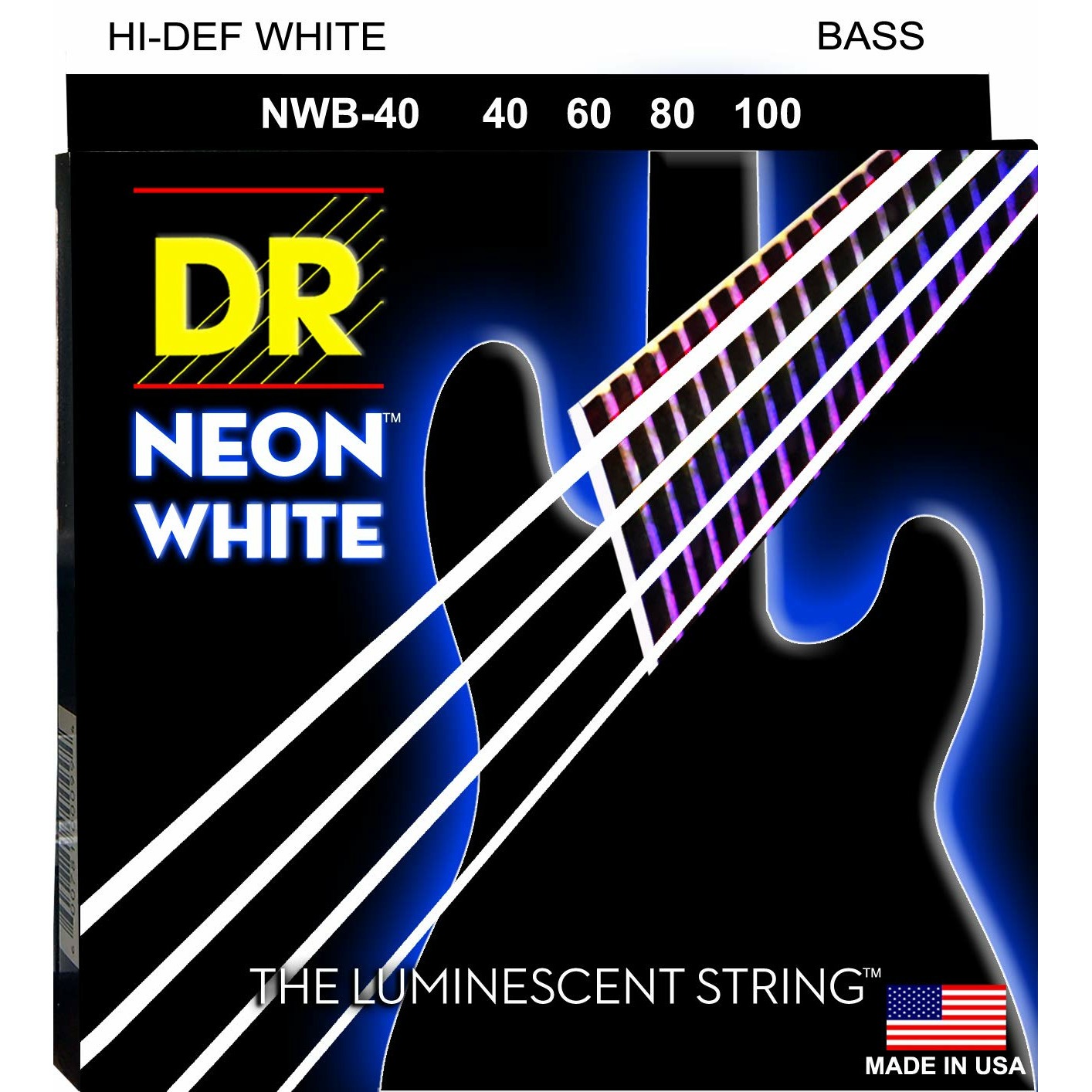 фото Струны для бас-гитары dr string nwb-40