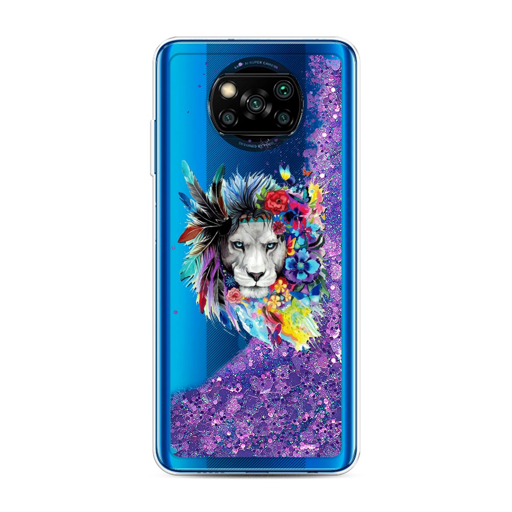 

Чехол Awog на Poco X3/X3 Pro "Гавайский лев", Разноцветный, 39292-1